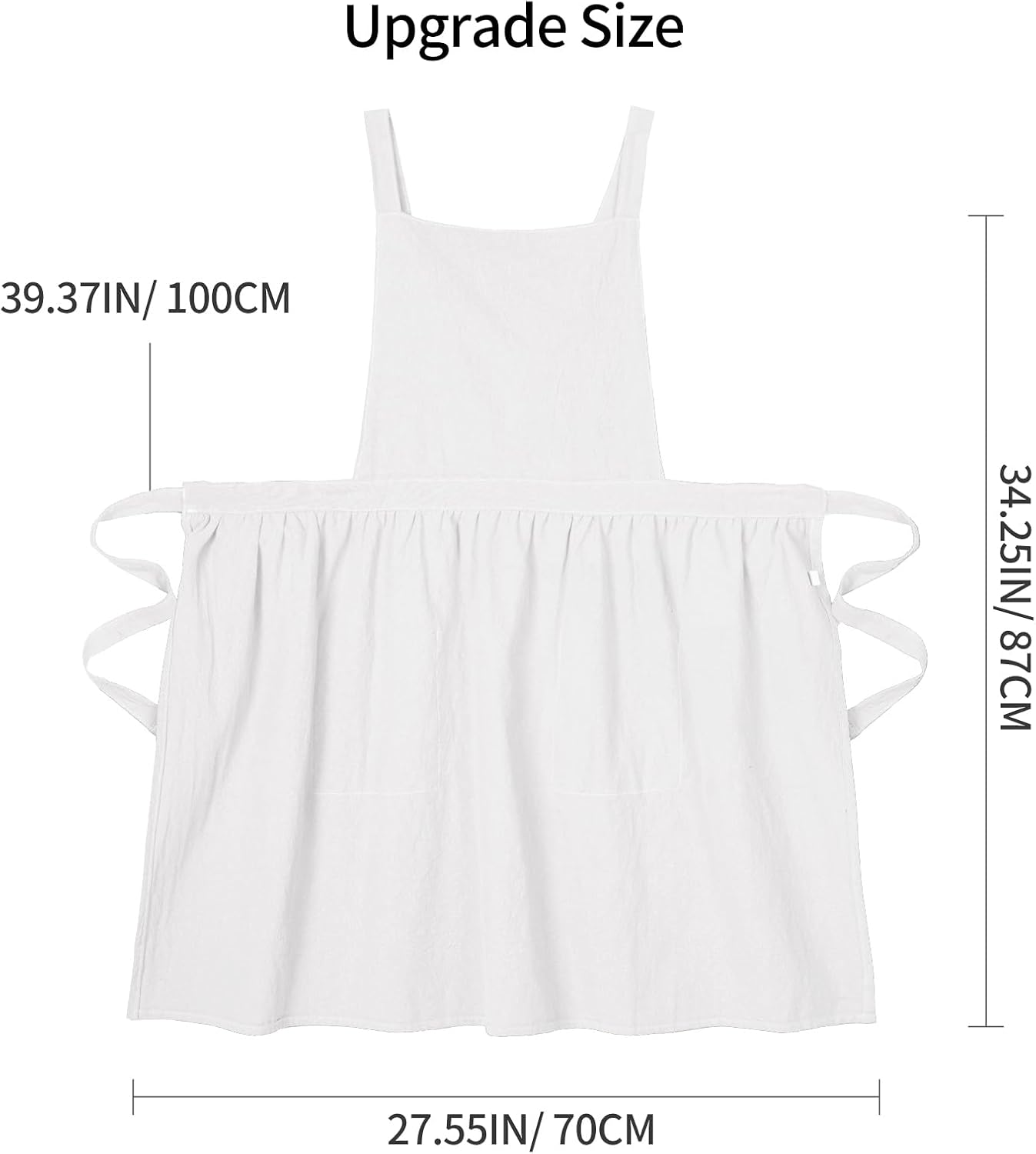 Detalle 2 de Pinknoke Pinafore Apron, Cotton Blend