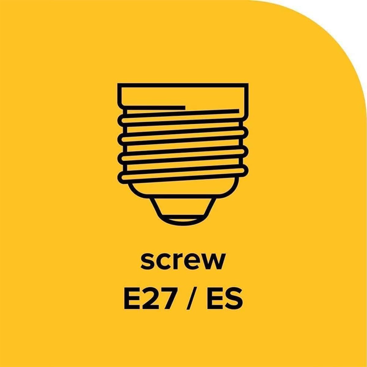 Detalle de Levidon ST64 Vintage Light Bulbs (E27 Edison Screw) – 60W 2200K Warm White, Dimmable, Pack of 6