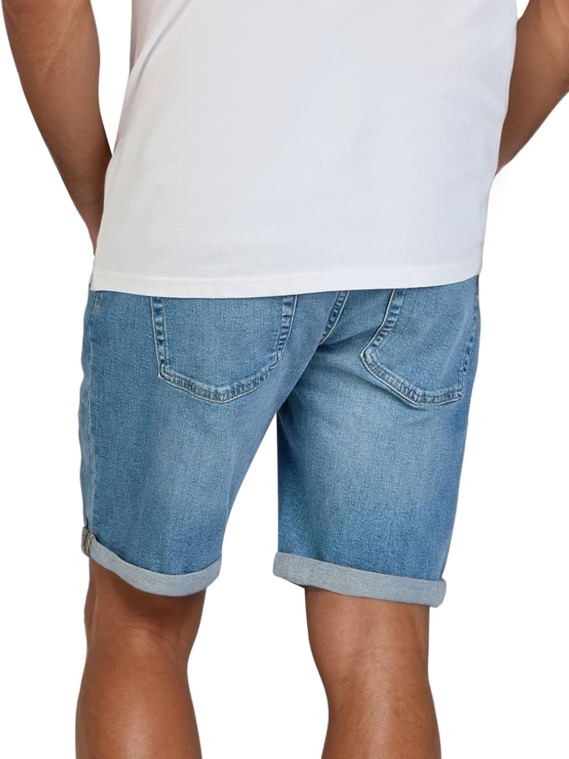 Detalle de Only & Sons Kurze Jeans Herren ONSPLY 2er Pack – Regular Fit Bermuda Denim Shorts