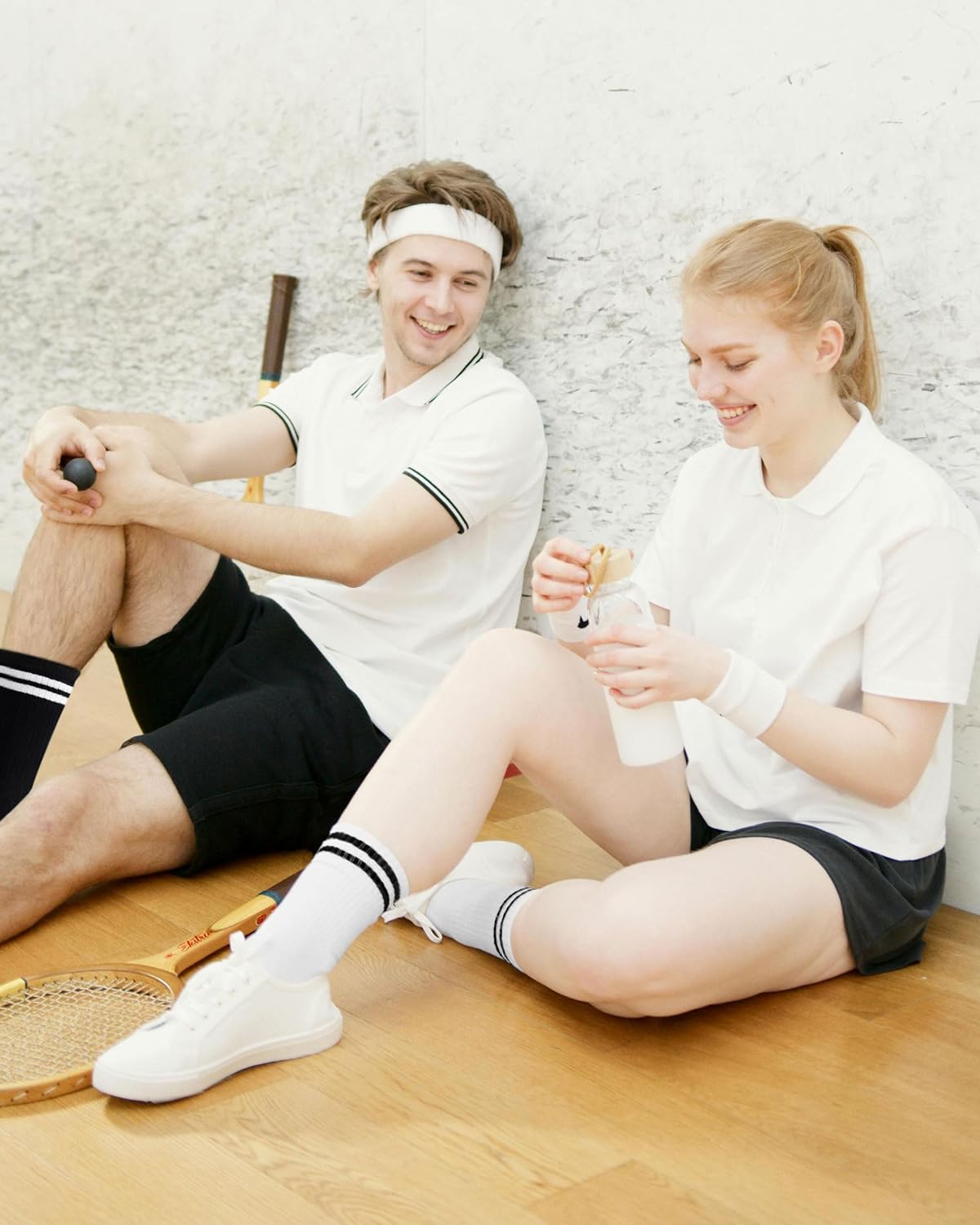Thumbnail 6 de YOUCHAN sportstrumpor, 6 par i bomull för tennis och vardag