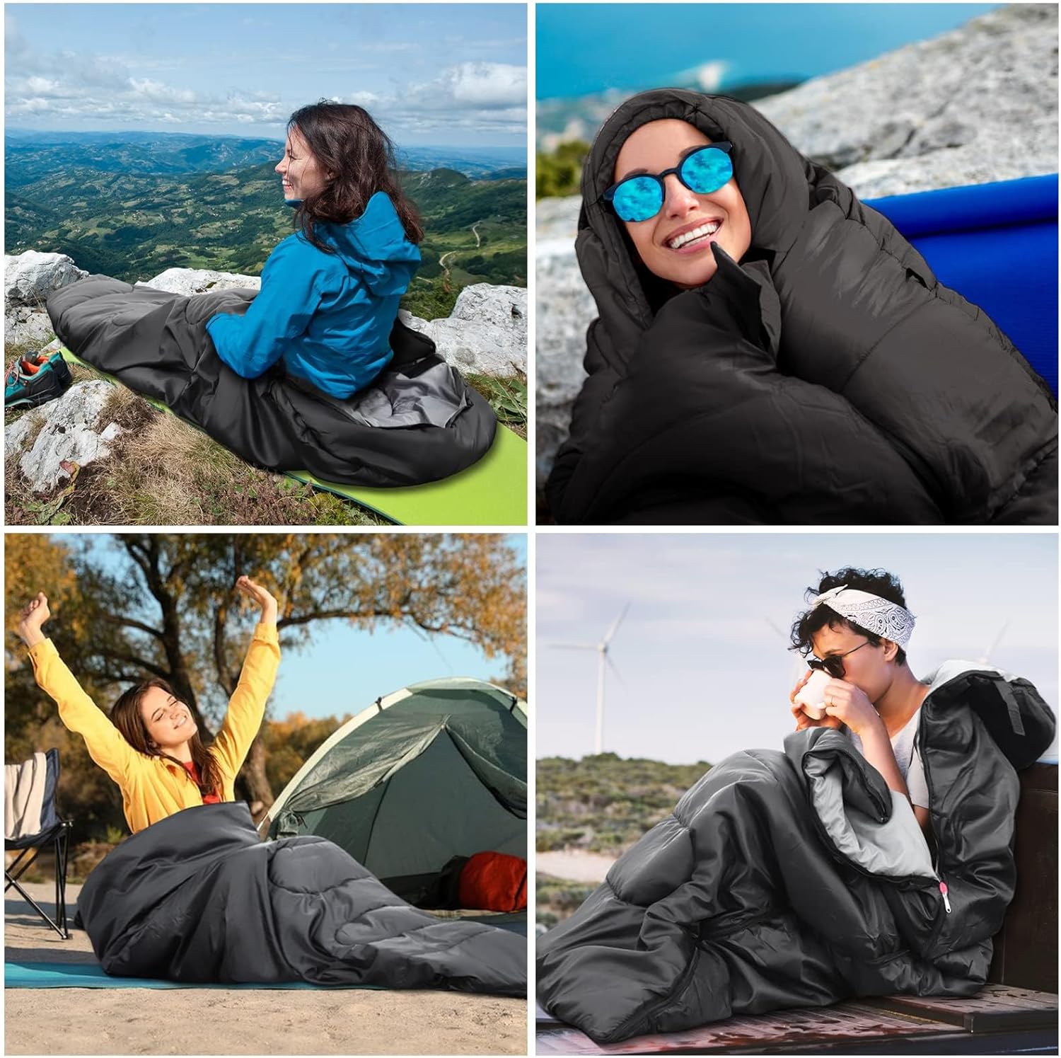 Thumbnail 6 de Sleeping Bag for Adults 3-Season – Ultra-Light, Waterproof & Compact for Backpacking