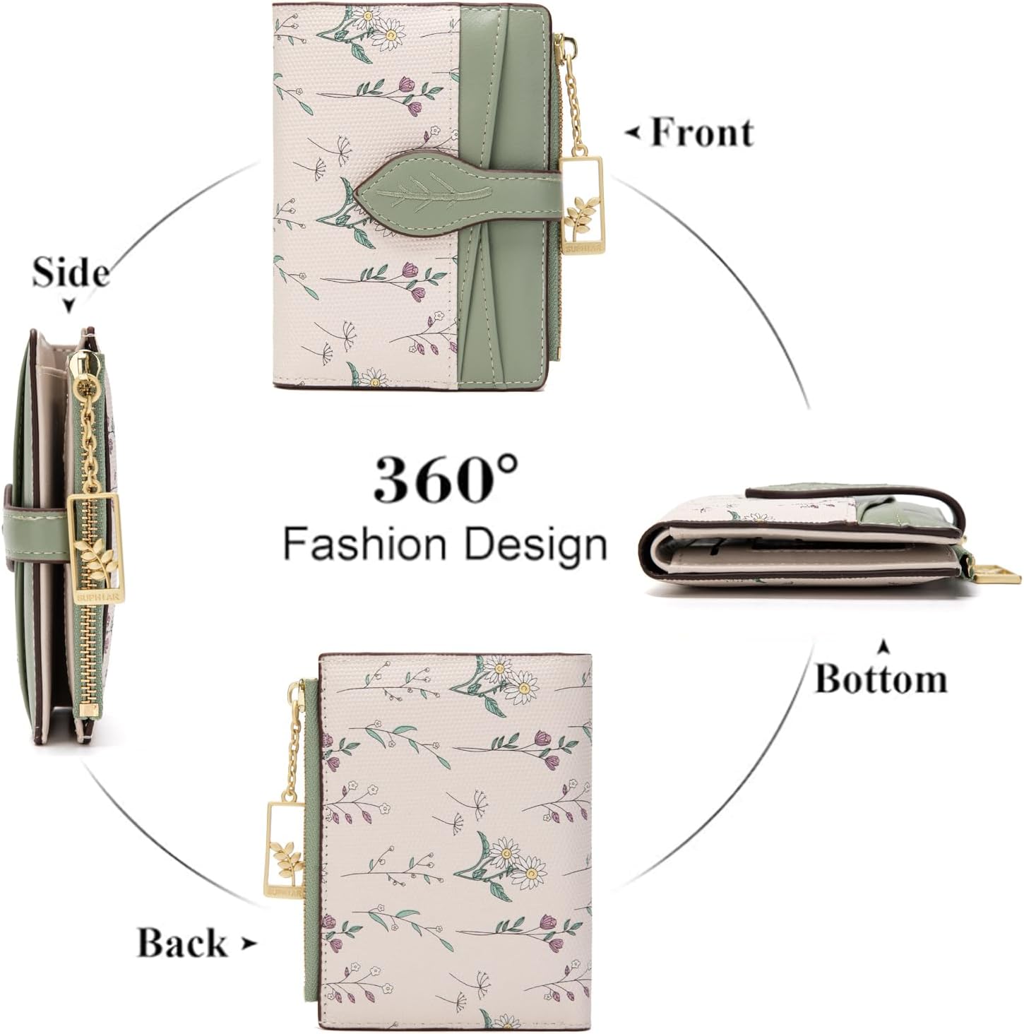 Thumbnail 2 de CHAOFANXI RFID bifold purse wallet