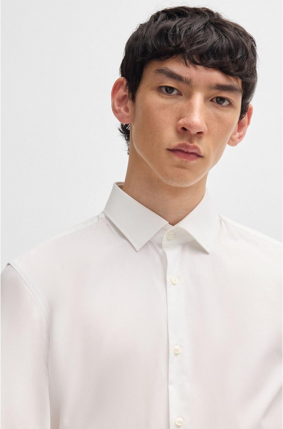 Thumbnail 4 de Hugo Classic Popelin Button Down Dress Shirt – Camicia da Cerimonia Uomo (Pacco da 1)