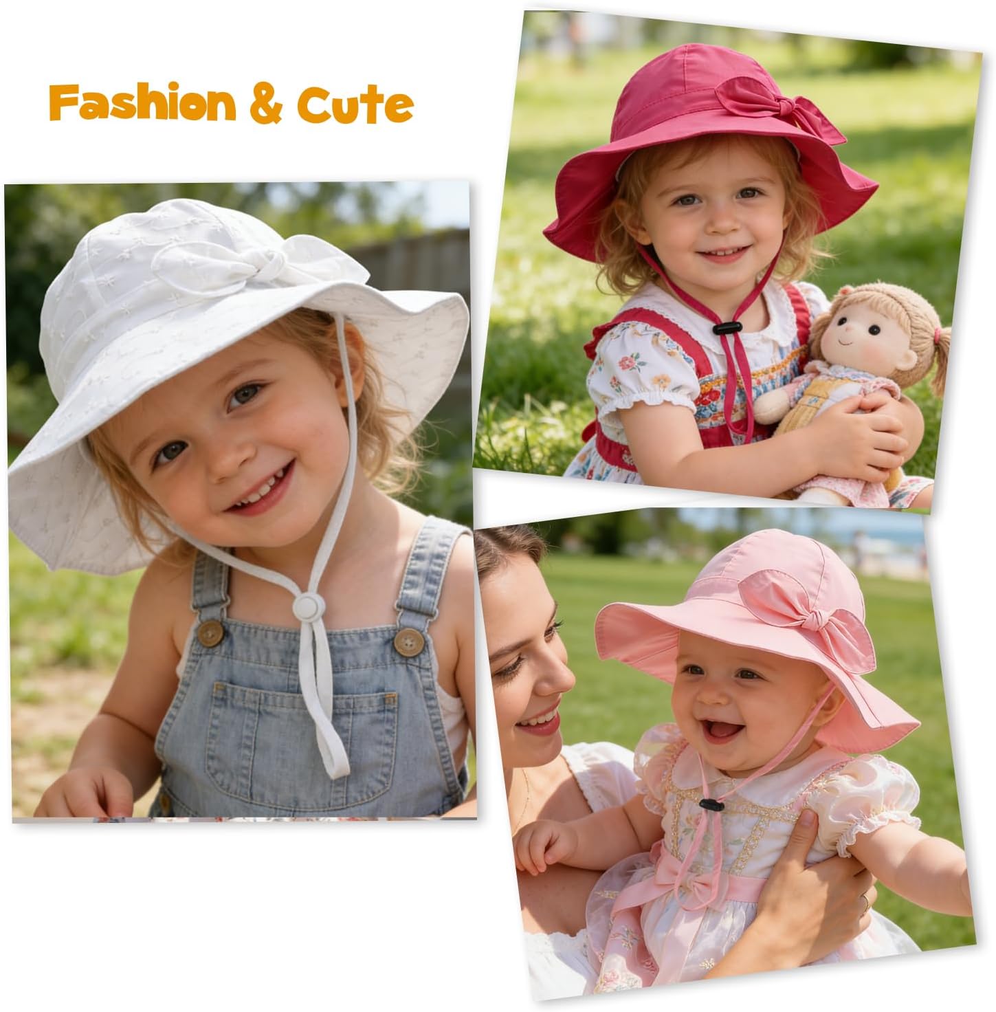 Thumbnail 6 de DANMY Baby Girl Sun Hat UPF 50+