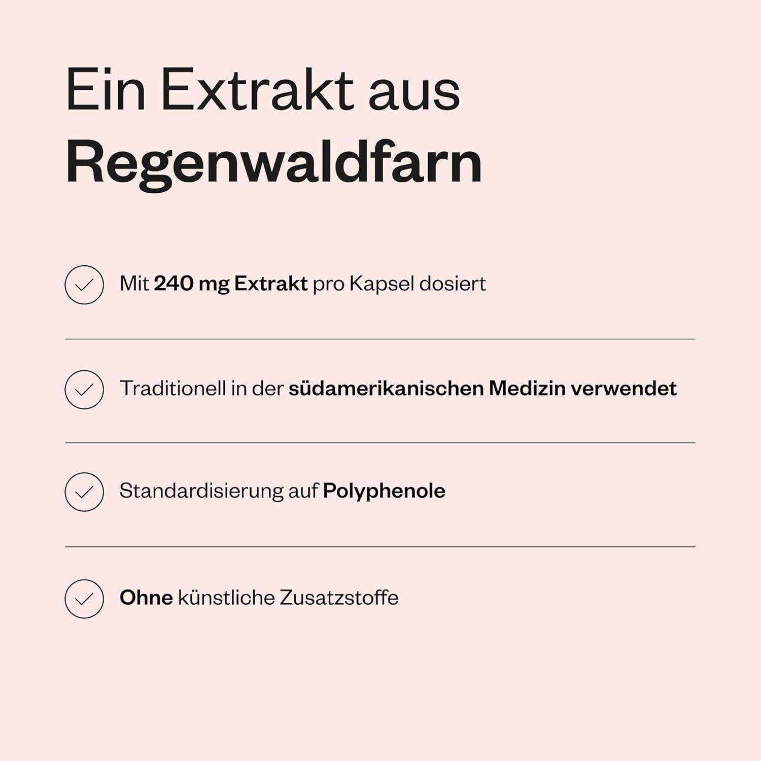 Thumbnail 2 de SuperSmart Polypodium Leucotomos Extrakt (pflanzlich) – 90 vegetarische Kapseln, nicht GVO & glutenfrei