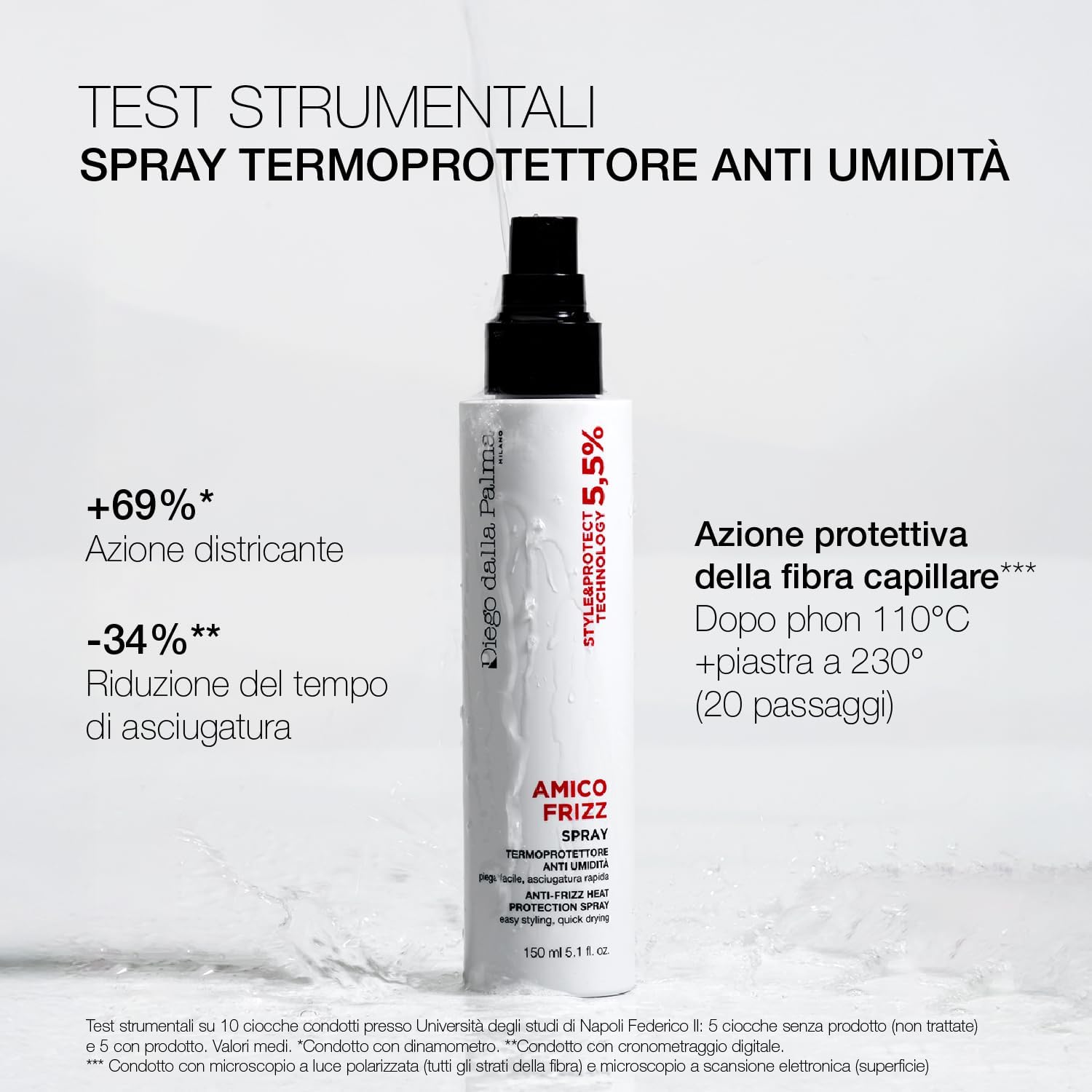 Thumbnail 2 de Diego dalla Palma AMICOFRIZZ Spray Termoprotettore