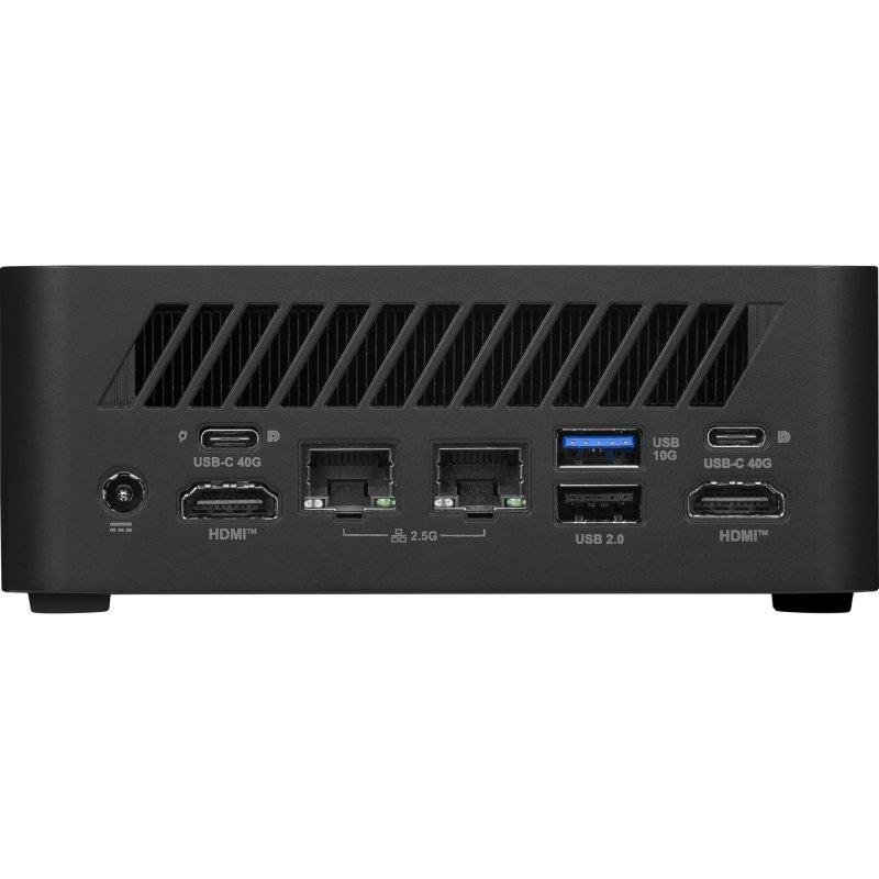 Detalle de MSI Cubi Z AI 8M-006BEU: mini PC con Ryzen 7 8845HS para tareas exigentes