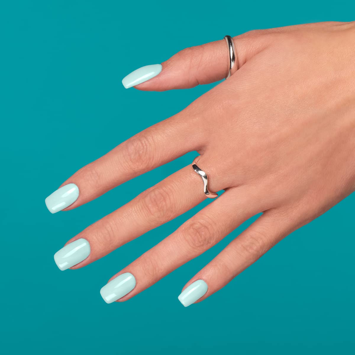 Detalle de Semilac 387 Mint Refresh 7ml UV Nagellack Hybrid