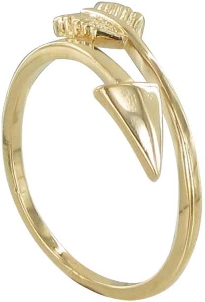Thumbnail 1 de Bague Plaqué Or Flèche LES POULETTES BIJOUX – Élégance européenne, fini doré