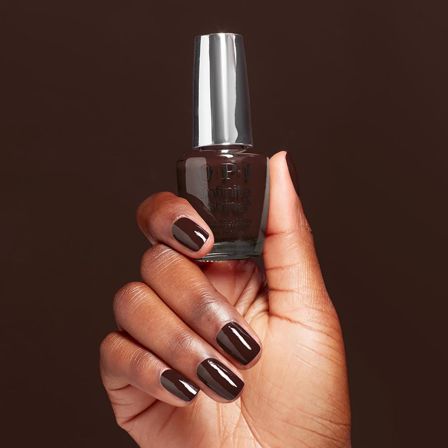 Thumbnail 3 de OPI Infinite Shine Smalto per Unghie Not Afraid of the Dark — Effetto Gel e Lunga Durata, Pennello Pro-Wide (15 ml)