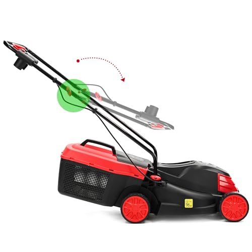 Thumbnail 8 de LEHMANN Tagliaerba Elettrico 1200 W, 32 cm, 25 L, altezza 25–65 mm, fino a 500 m²