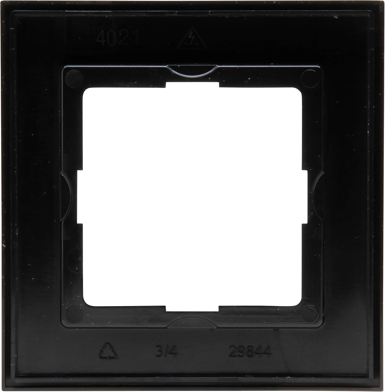 Detalle de Kopp Athenis 402150064 cadre 1 prise noir mat ⚙