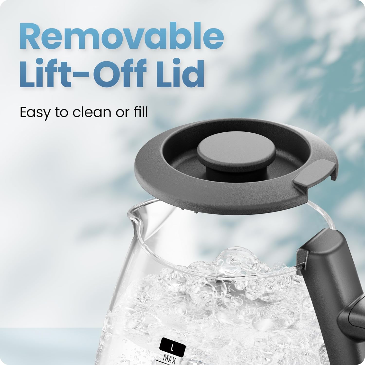 Thumbnail 4 de Chefman 1L Electric Tea Kettle