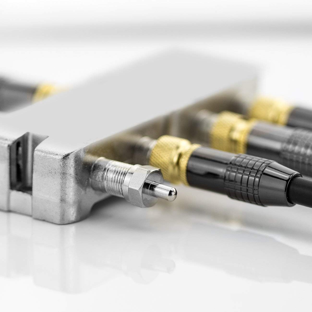 Detalle de deleyCON SAT F-Abschlusswiderstand (F-Stecker) 75 Ohm – 10 Stück Silber