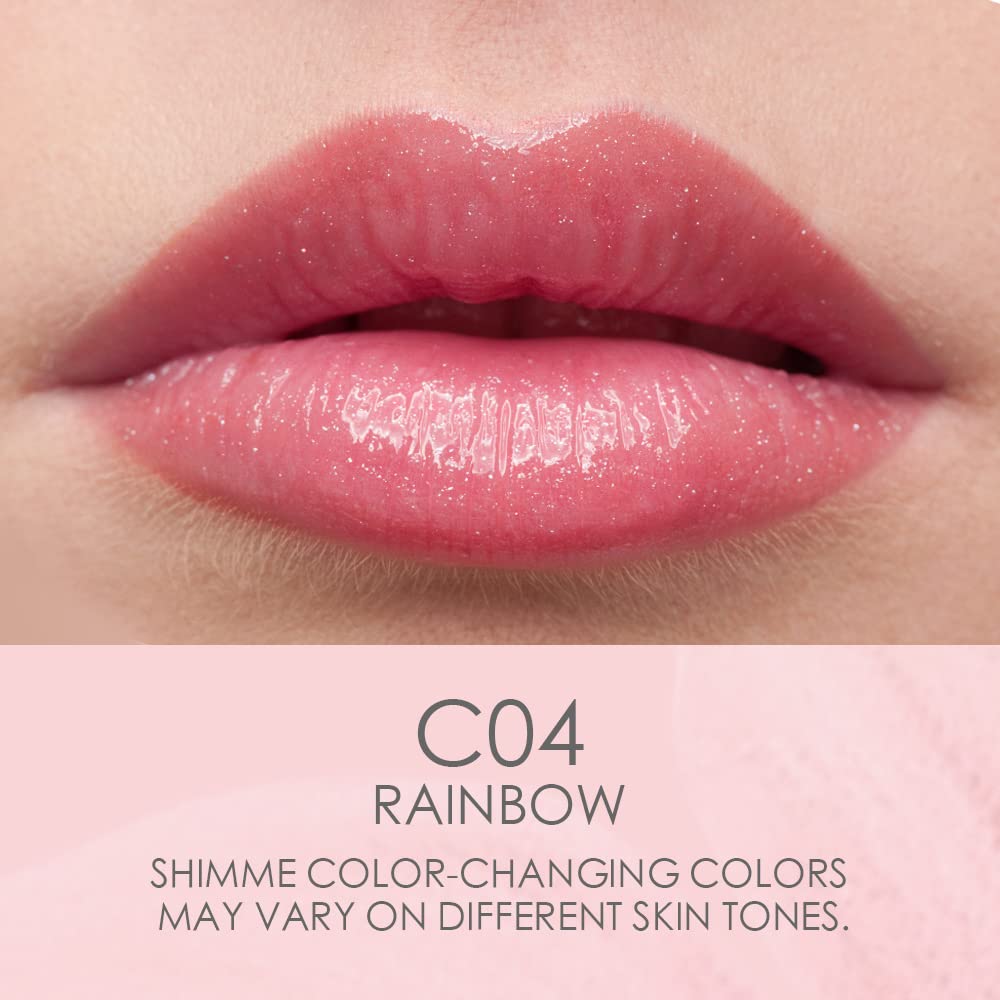 Detalle 2 de CATKIN Lip Balm Tinted Color Changing Lipstick (C04 Rainbow) Ultra Hydrating Lip Moisturizer