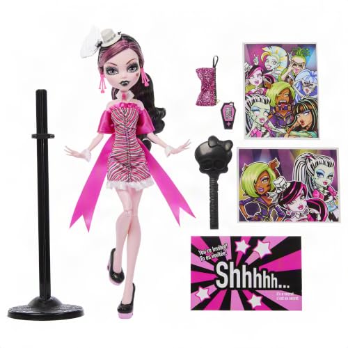 Thumbnail 4 de Monster High Dawn of the Dance Draculaura Reproduction Doll