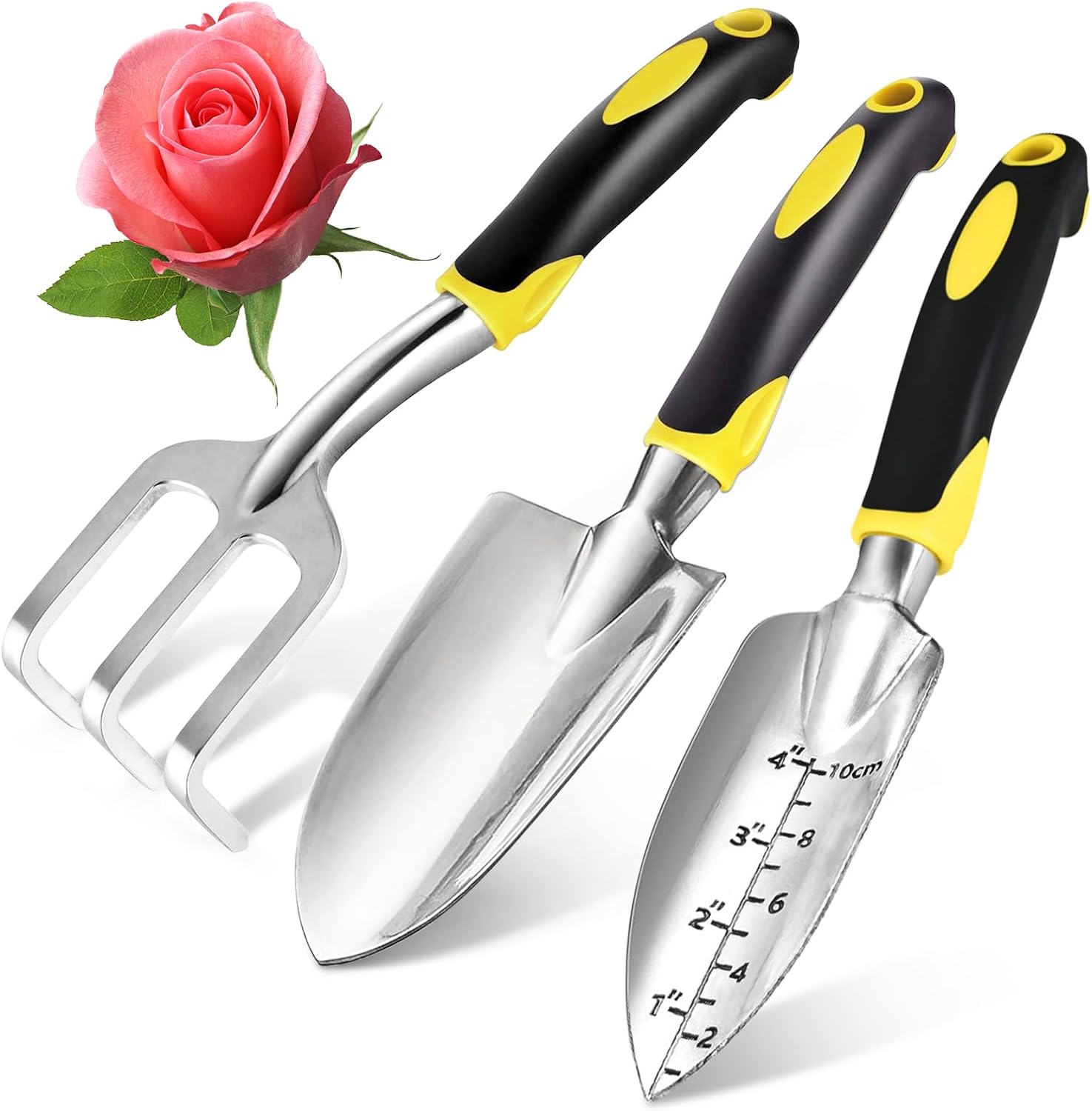 Garden Tool Set 3 Piece Aluminum Kit
