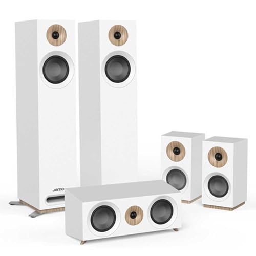 Detalle de Jamo S 805 HCS 5.0 Conjunto de altavoces 5.0 canales Blanco