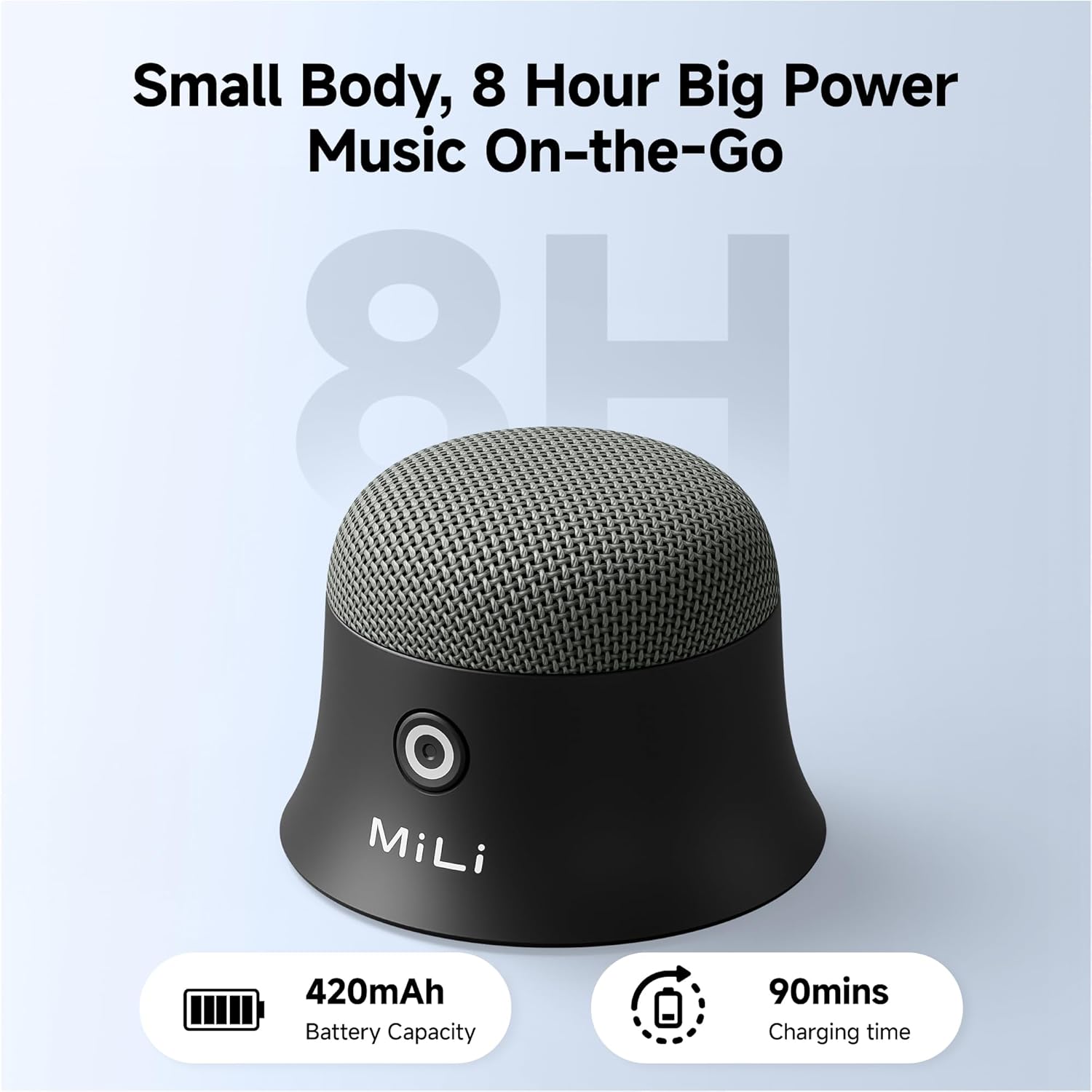 Thumbnail 3 de MiLi MILI Small Magnetic Bluetooth Speaker with MagSafe support for iPhone (portable magnetic speaker)