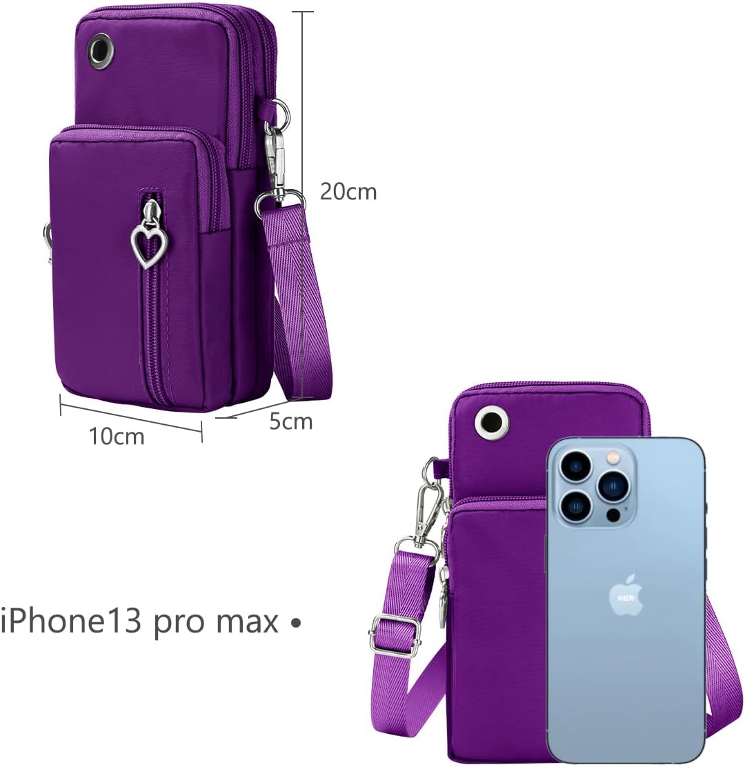 Thumbnail 2 de Aucuu Petit Sacoche Téléphone 7'' Bandoulière Réglable