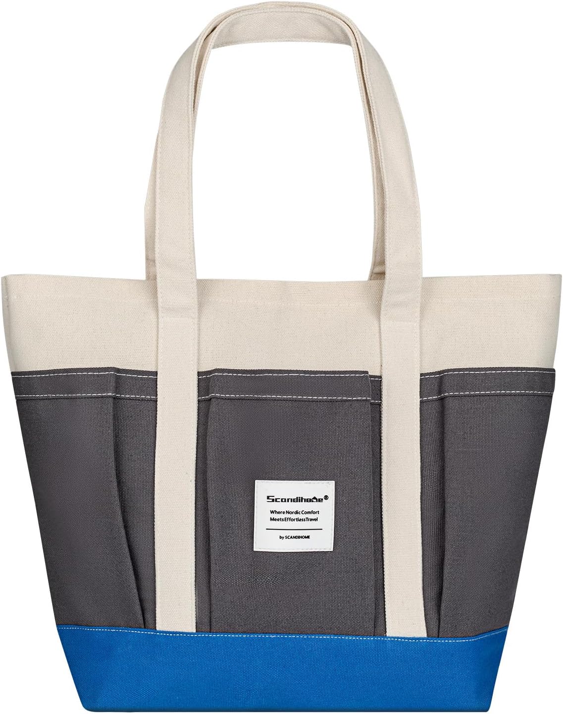 Detalle de SEPWIK Heavy Duty Canvas Tote Bag review: durable 15L carry-all for work, gym or travel