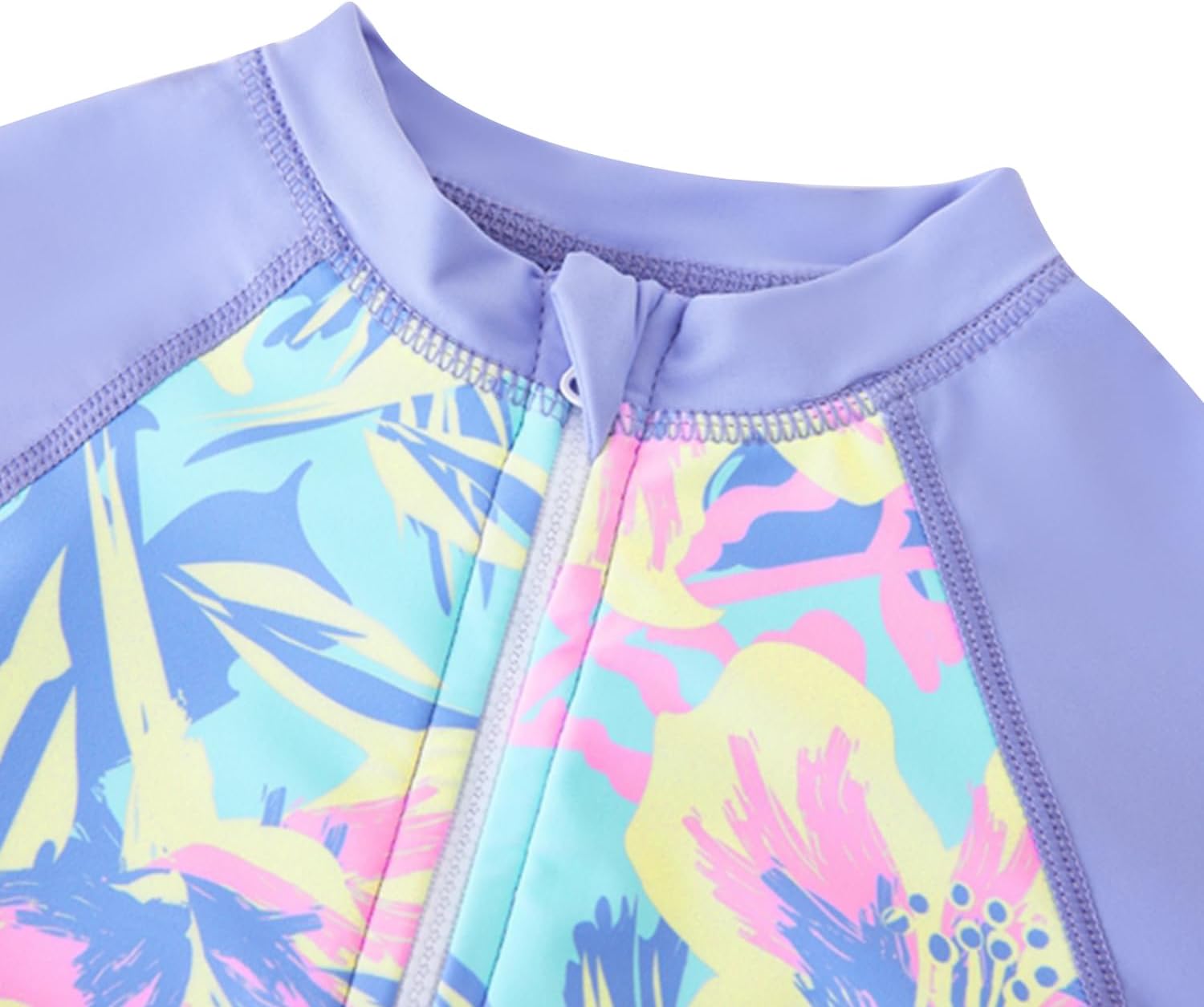 Thumbnail 5 de UMELOK Girls Long Sleeve Rash Guard One Piece Swimsuit with UPF 50+ Protection