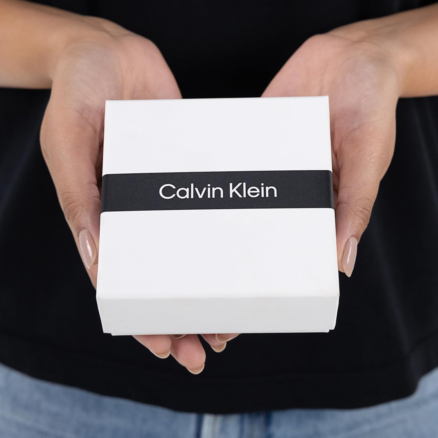 Thumbnail 4 de Calvin Klein anello aperto da donna CK Statement Links in acciaio inox (tutte le misure)
