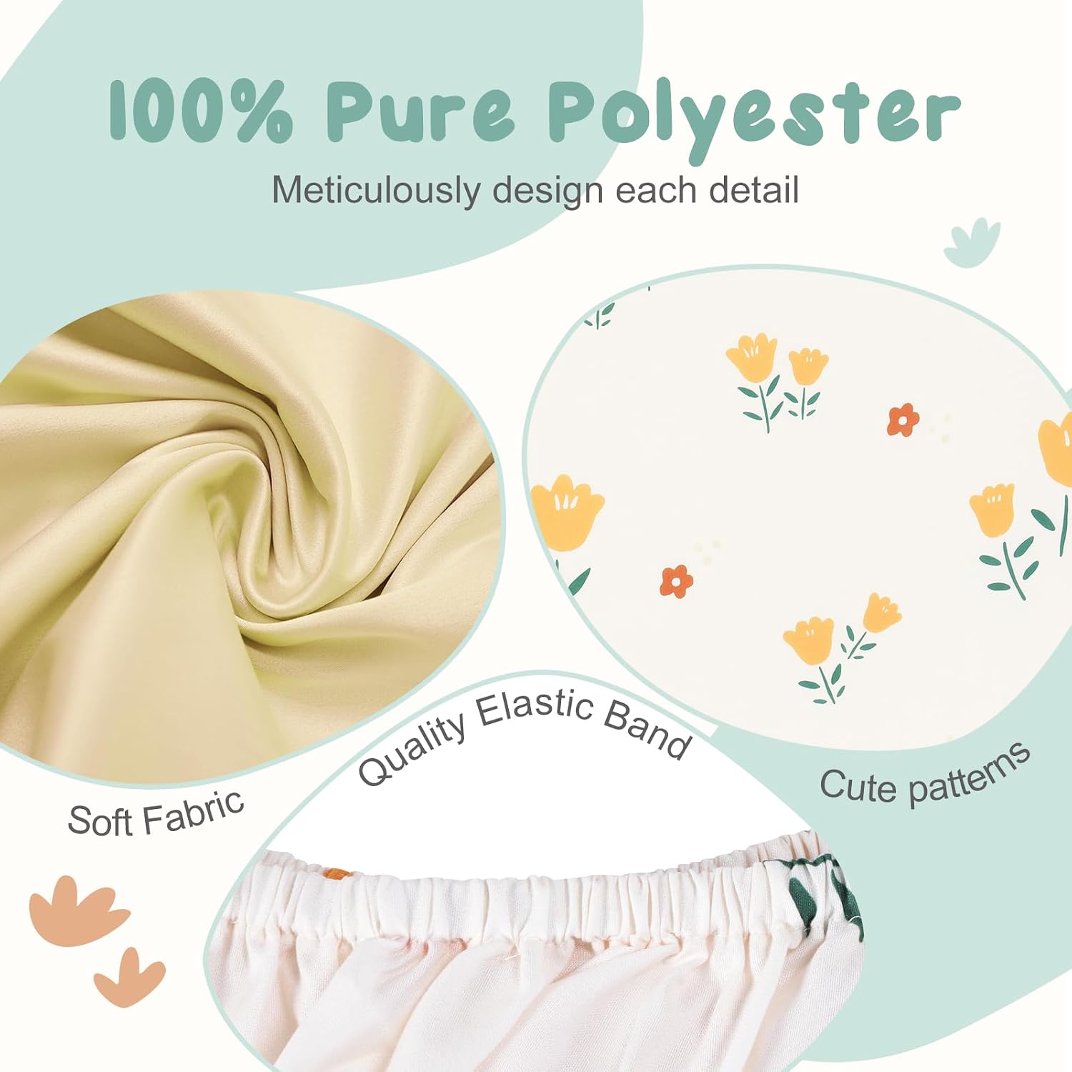 Detalle de Bassinet Sheets, 3-Pack