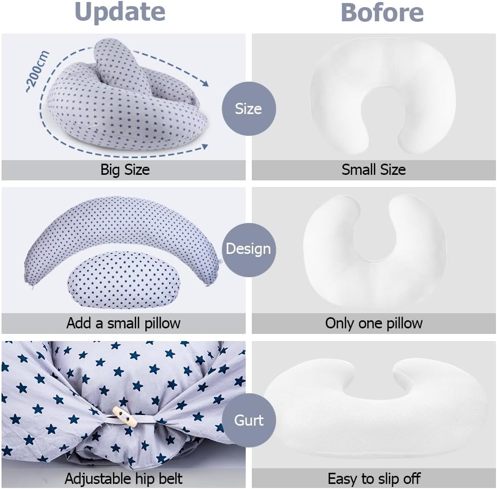 Thumbnail 4 de Chilling Home 2-in-1 Pregnancy Pillow XXL