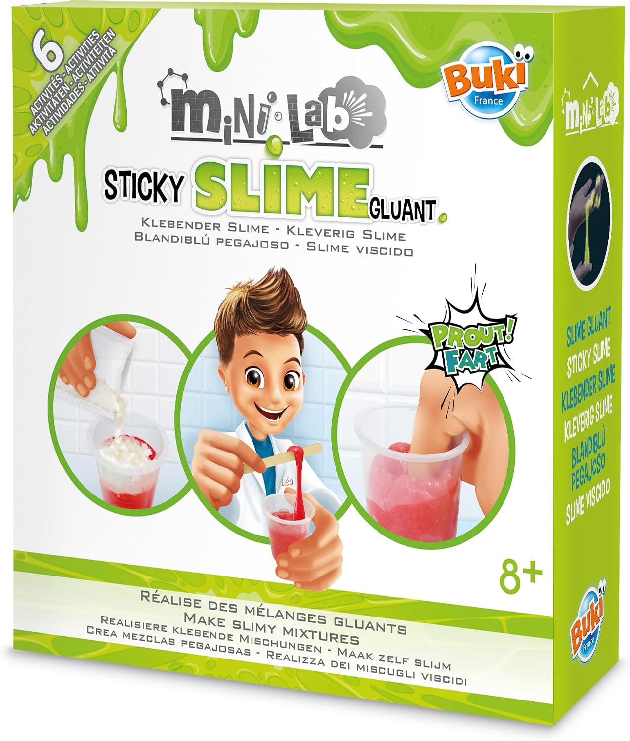 Thumbnail 6 de Buki Mini Lab Cristalli 3006BLU – Kit per crescere cristalli colorati per bambini 8+
