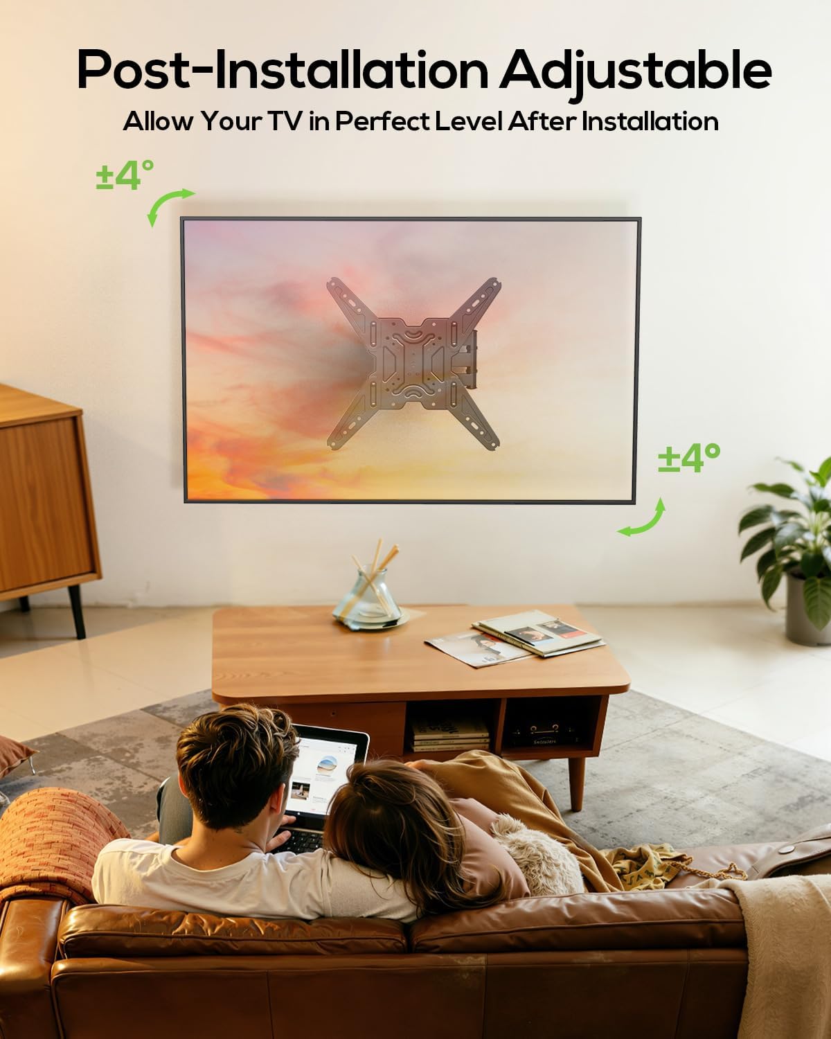 Thumbnail 5 de USX MOUNT TV Wall Bracket XMM919 for 26–60 Inch TVs — Full Motion, Up to 35kg, VESA 400x400