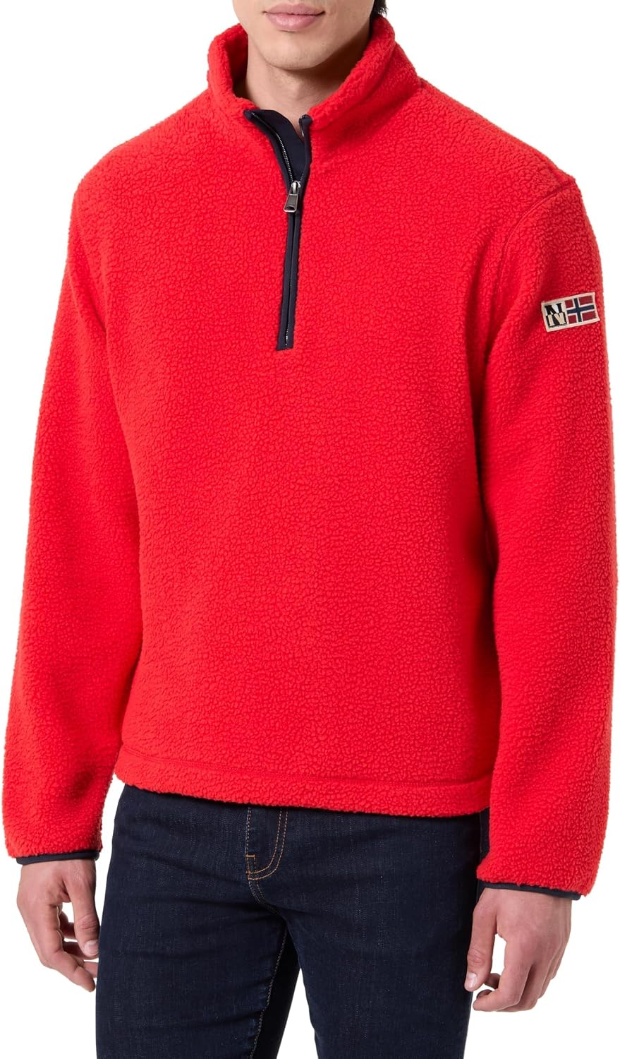 Detalle 2 de Pile con mezza zip Napapijri Treser