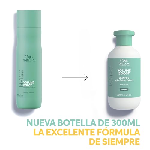 Detalle 2 de Wella Professionals INVIGO VOLUME BOOST Shampoing avec Volume Boost pour cheveux normaux à fins ⚡
