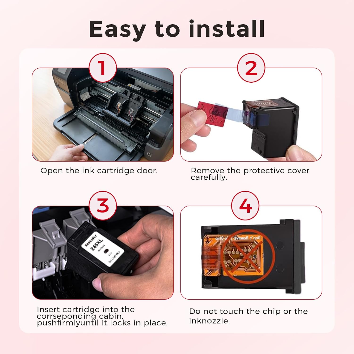 Thumbnail 5 de Seecolor Black Ink Cartridge PG245XL
