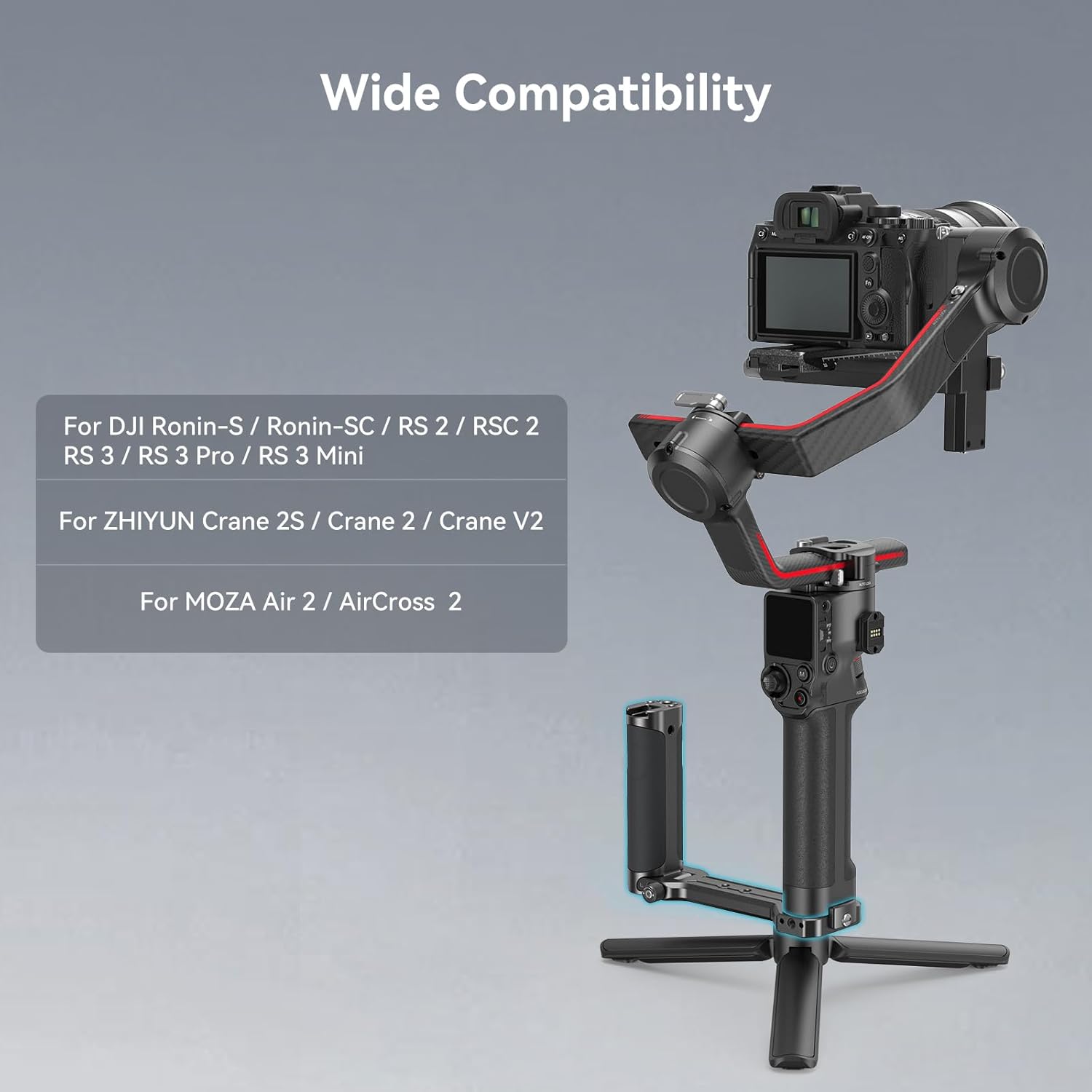 Detalle 2 de SMALLRIG Poignée Latérale pliable 90°