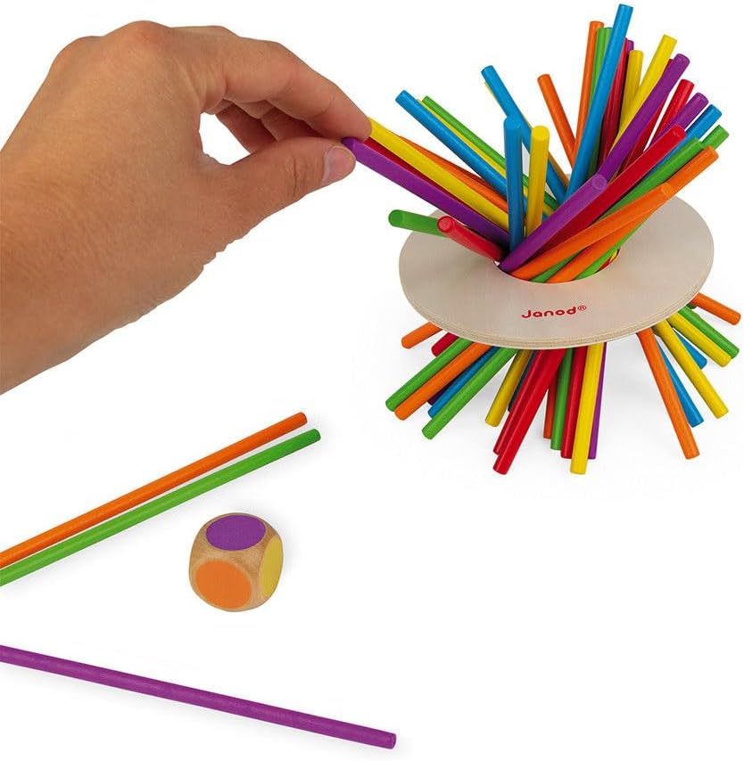 Thumbnail 3 de Janod - Jeu d'Adresse Crazy Sticks en Bois – Dès 3 Ans, J02695