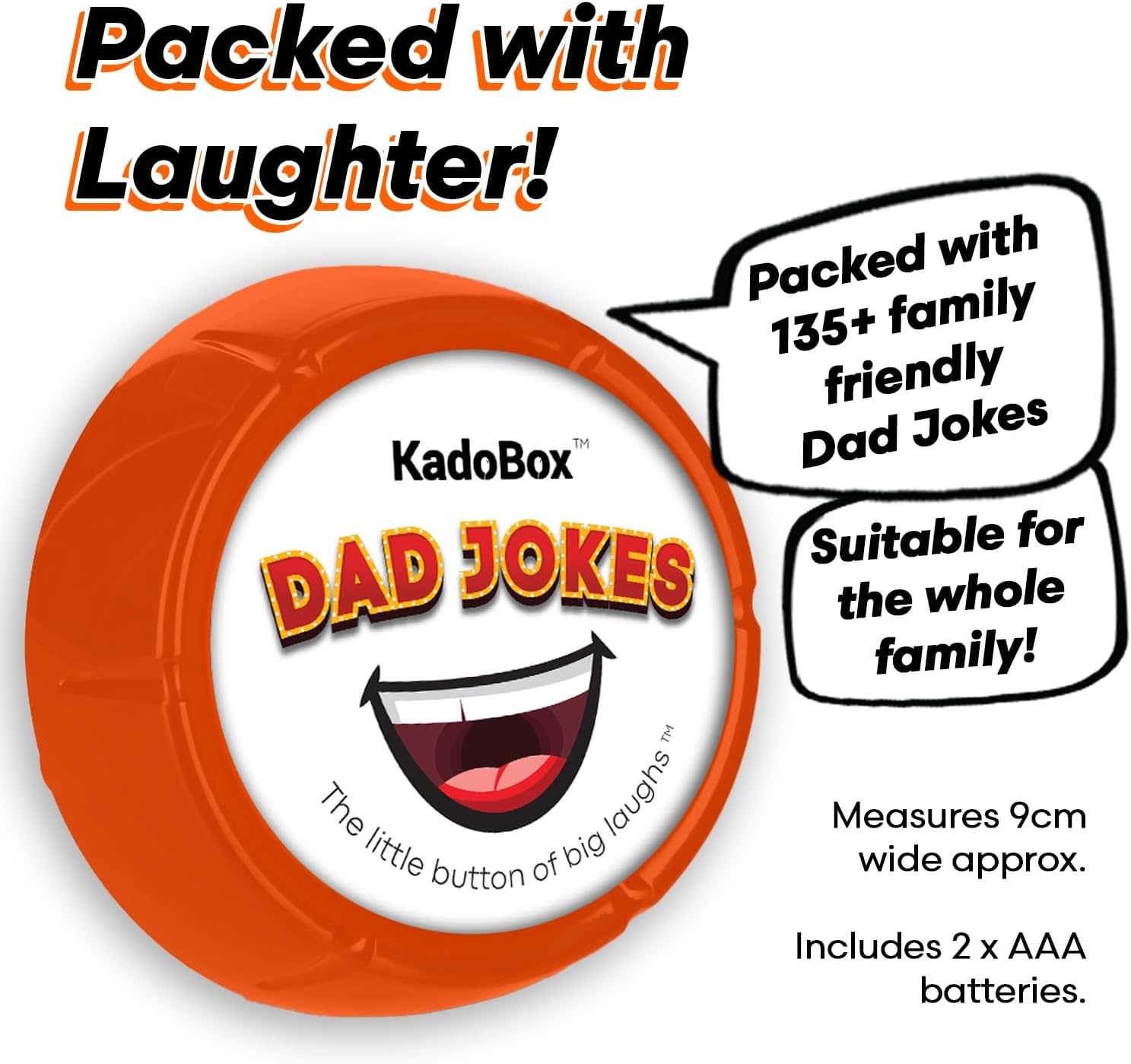 Detalle de KadoBox: Funny Father's Day Dad Jokes Electronic Sound Button