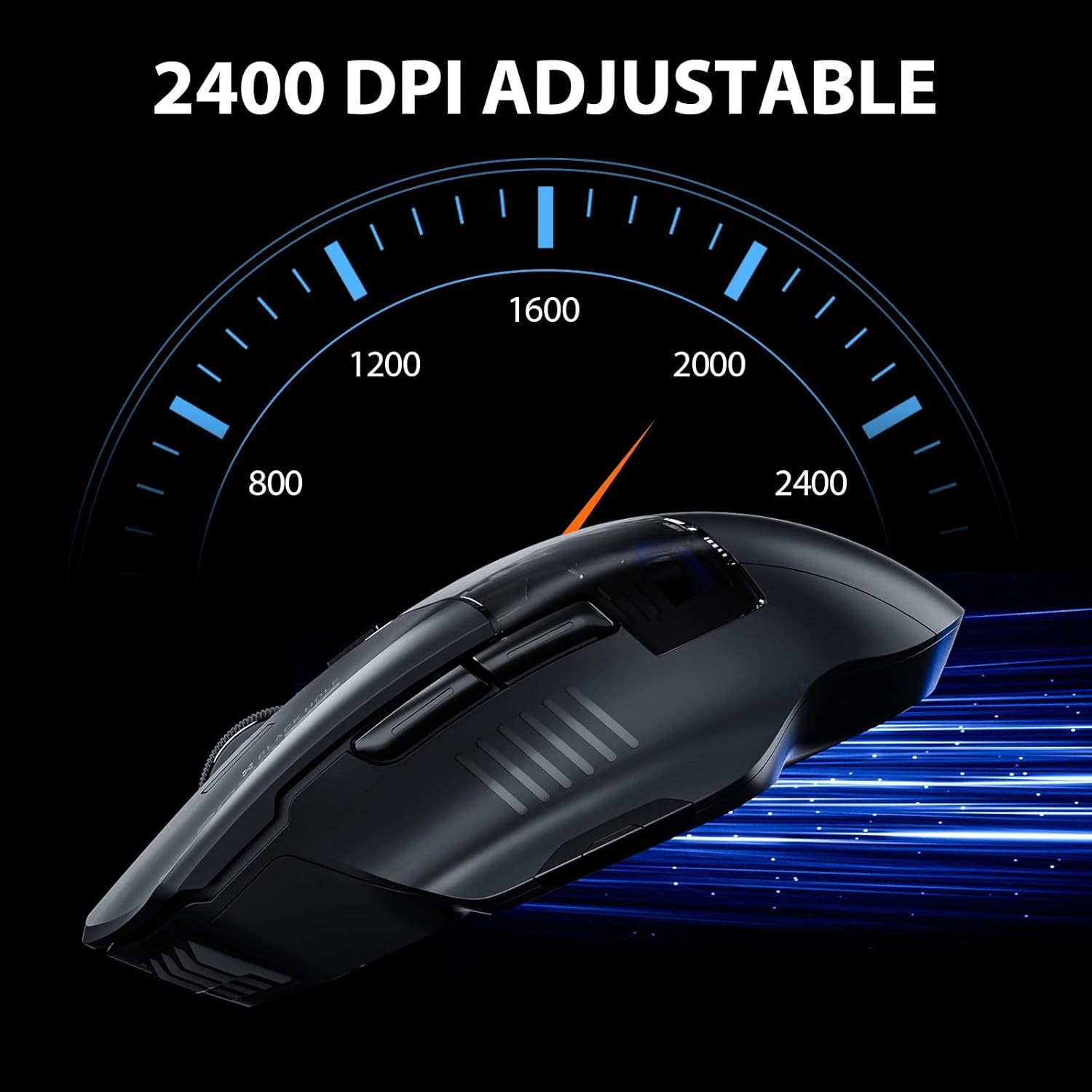 Thumbnail 2 de INPHIC A9 Explorer Bluetooth-Maus 2400 DPI 🖱