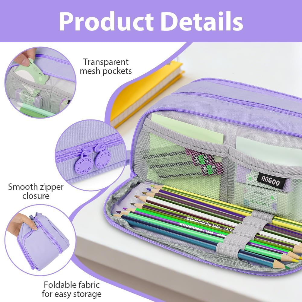 Thumbnail 3 de AOOSU Federmäppchen 22 x 9,5 x 10 cm 📝