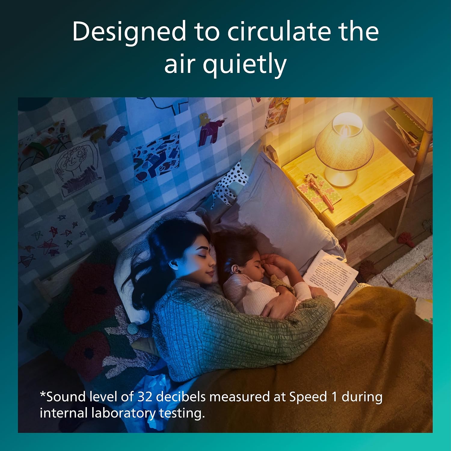 Thumbnail 4 de Amigo Fan Light Flat LED 20W+40W con telecomando: luci multicolore e ventilazione bidirezionale