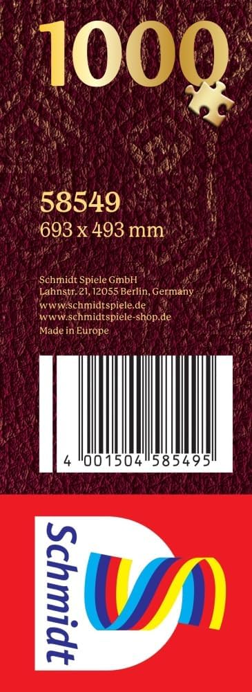 Detalle 2 de Schmidt Spiele 58549 Puzzle 1000 pièces