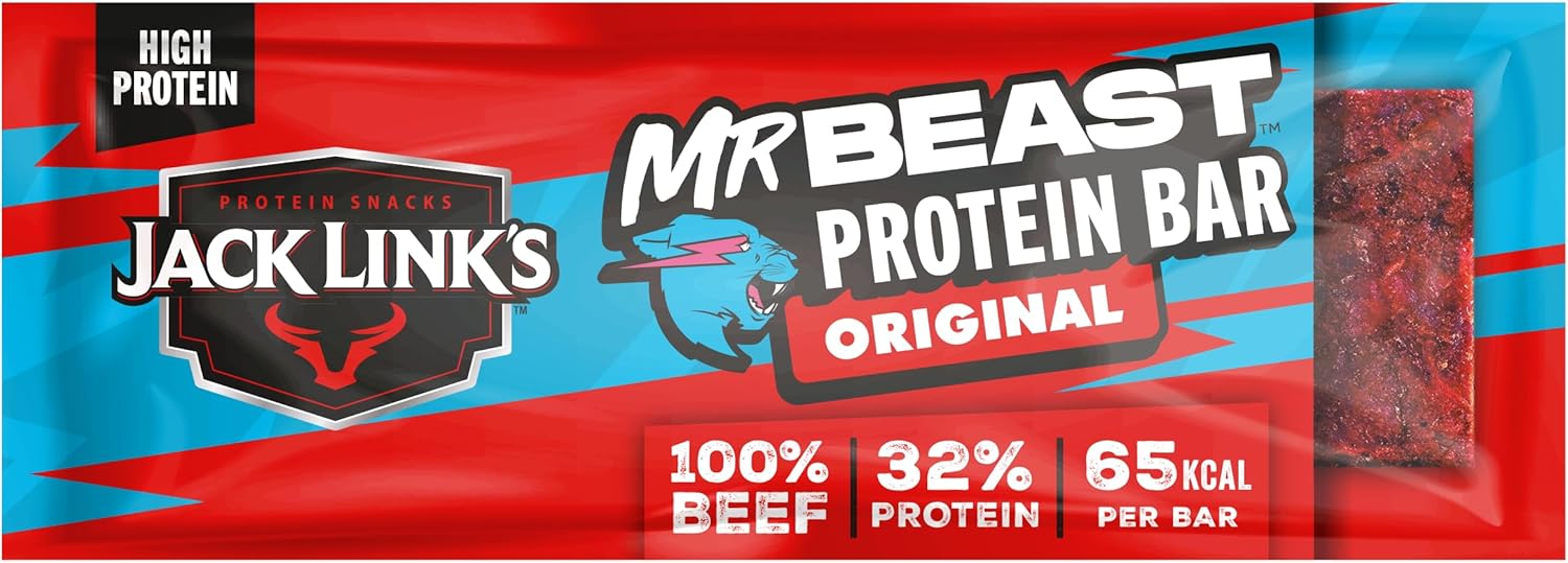 Detalle de Jack Link's Protein Bar 22,5 g barres protéinées 🥩