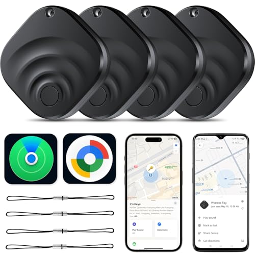 Dual System Tracker 4-Pack 2025 for Keys