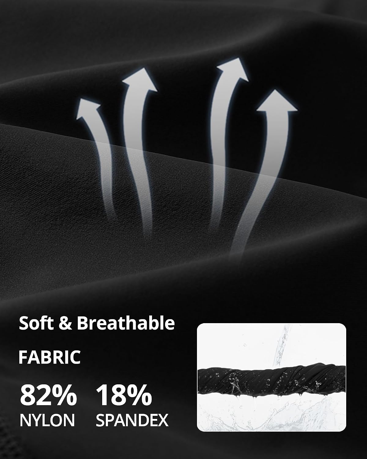 Thumbnail 4 de Runhit Men's Swim Pants, Nylon Blend