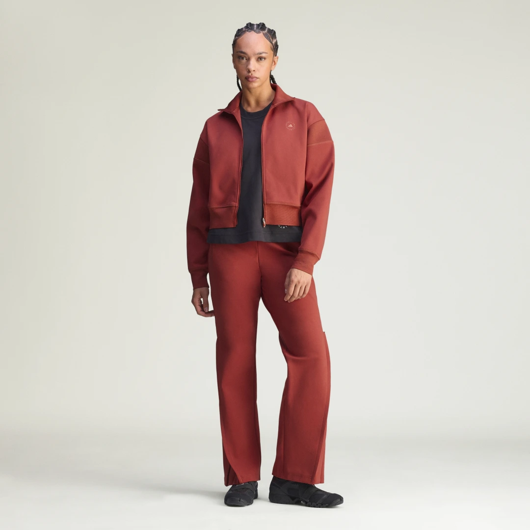 Thumbnail 2 de Chaqueta adidas by Stella McCartney Knitted — color Marrón