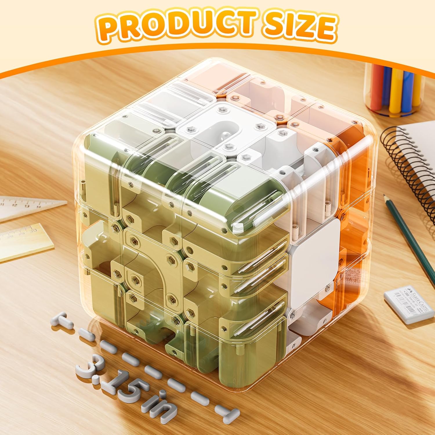 Thumbnail 5 de KIZONLY 3D Cube Puzzle for Kids 5-8 🎲