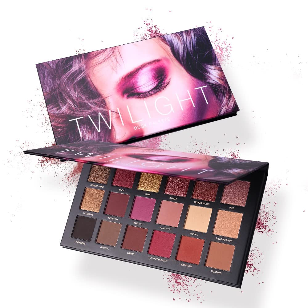Thumbnail 1 de UCANBE STUB018_02_FBA_SML 18-Color Eyeshadow Palette with Matte, Shimmer & Glitter