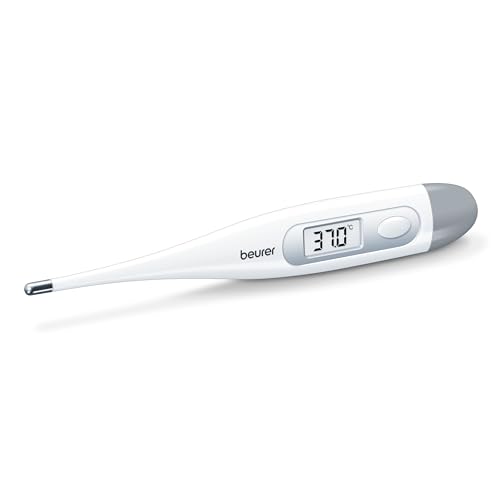 Detalle de Beurer FT09: Termómetro digital y corporal resistente al agua, precisión de ±0,1 °C