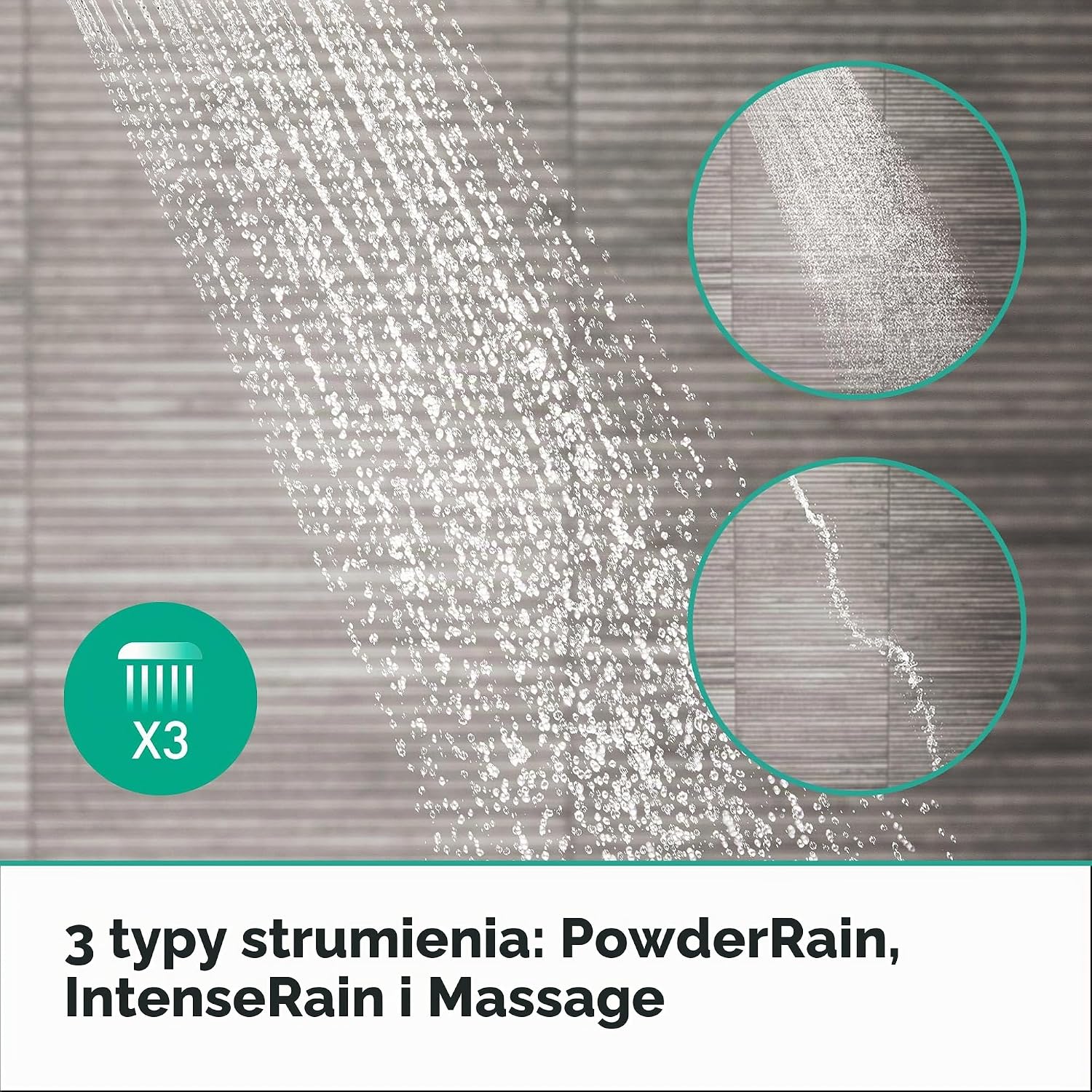 Thumbnail 1 de hansgrohe Pulsify Select S – zestaw prysznicowy EcoSmart, 3 strumienie, matowa biel