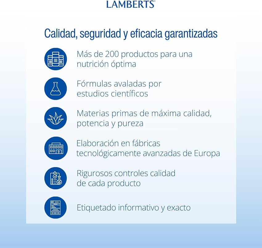 Detalle de Lamberts Digestizyme 🌿 100 Cápsulas para la digestión